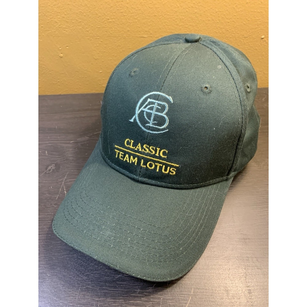 Classic Team Lotus Cap Green Adjustable Racing Cars UK Mens Baseball Hat - Picture 6 of 6